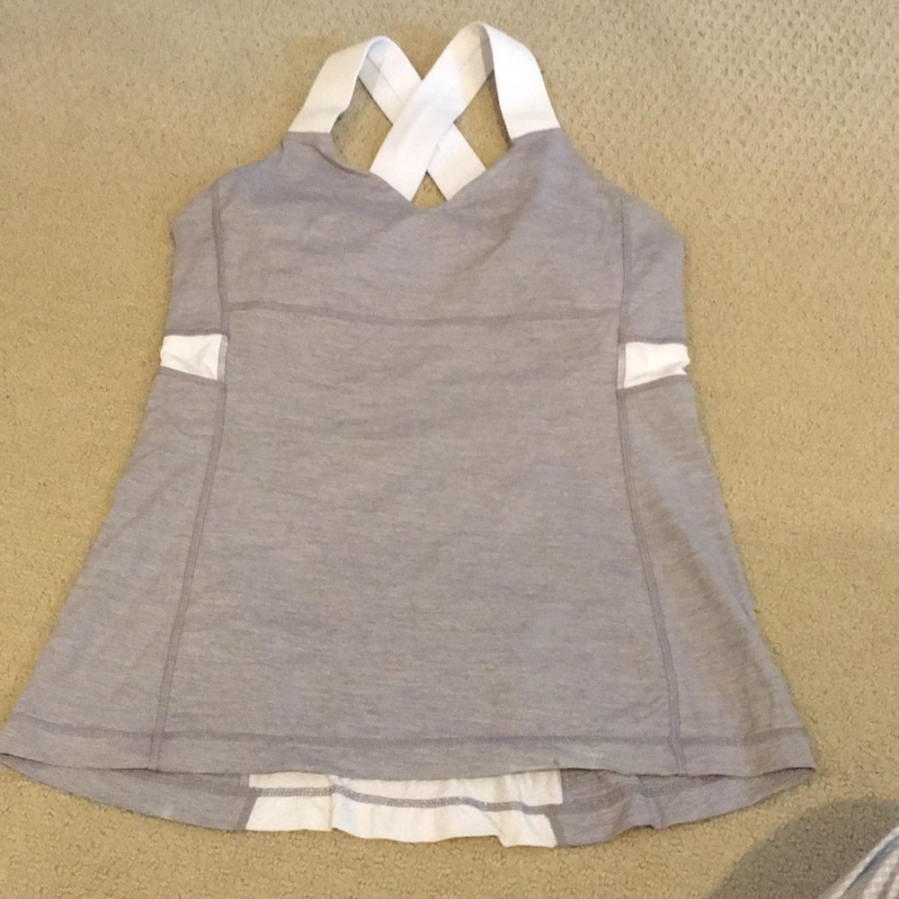 Lulu lemon tank. Built in bra